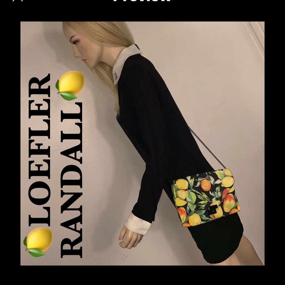🍋LOEFFLER RANDALL LEMON BAG - Picture 2 of 9